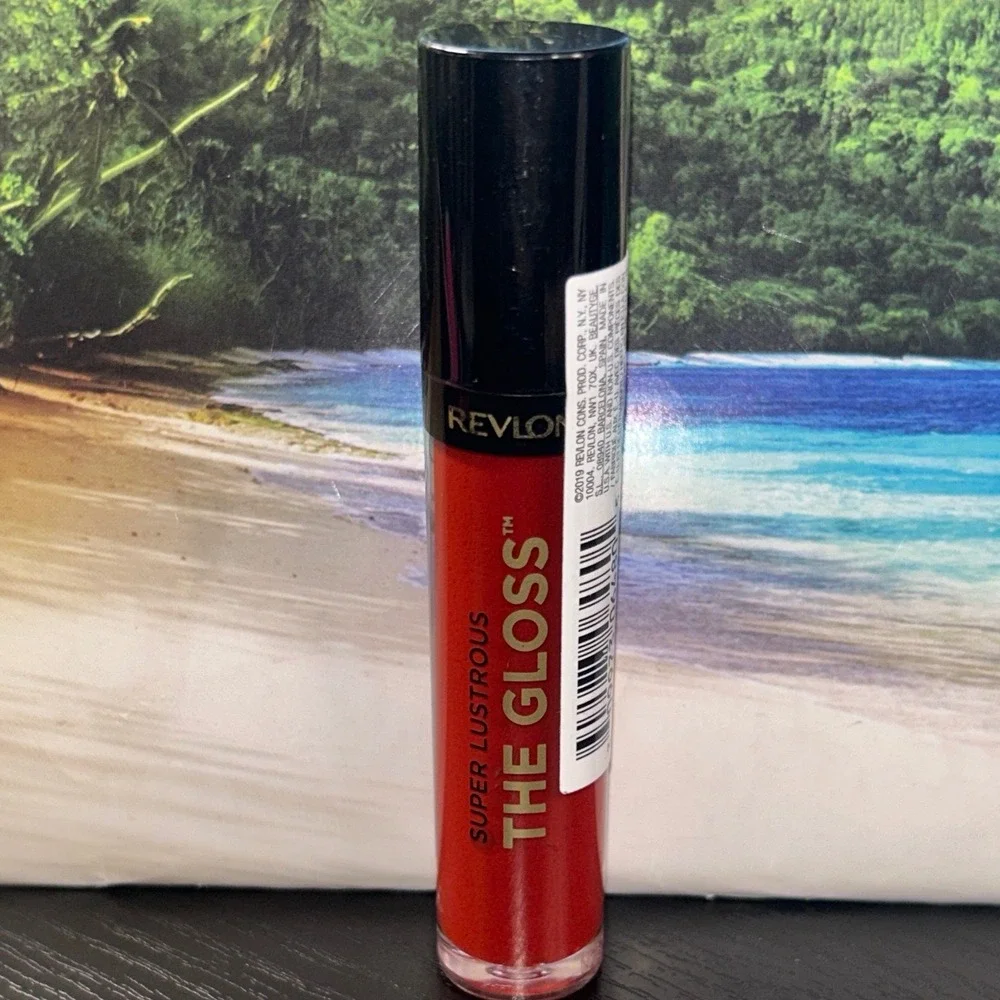 Revlon Super Lustrous The Gloss 247 Desert Spice Red‎ Brown Lip Gloss 0.13oz NEW